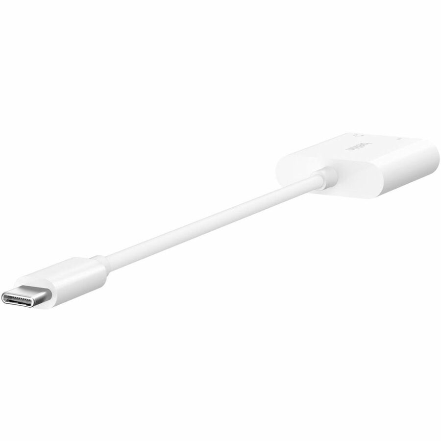 Belkin RockStar 3.5mm Audio + USB-C Charge Adapter - NPA004btWH