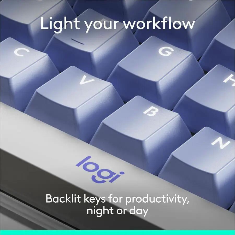 Logitech Alto Keys K98M Wireless Bluetooth Mechanical Backlit Keyboard