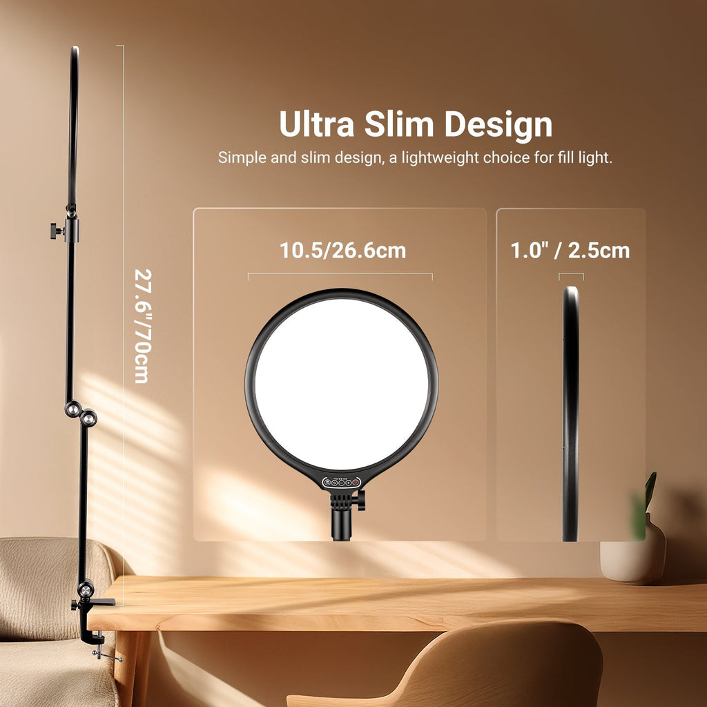 NEEWER BASICS R10 10.5" Streaming Key Lighting