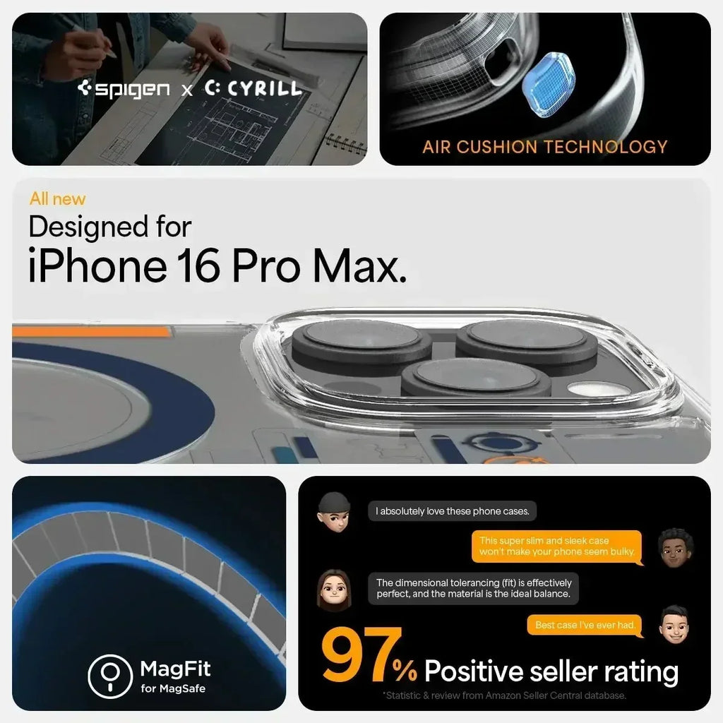 Spigen Ultra Hybrid MagFit iPhone 16 Pro Max Case Analogue