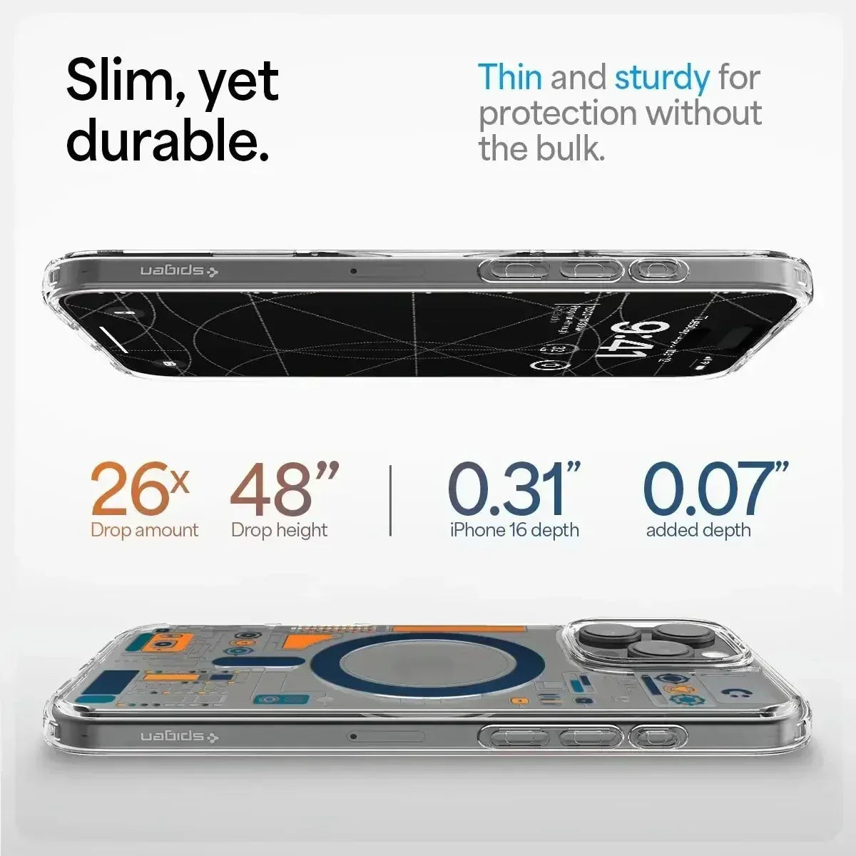 Spigen Ultra Hybrid MagFit iPhone 16 Pro Max Case Analogue